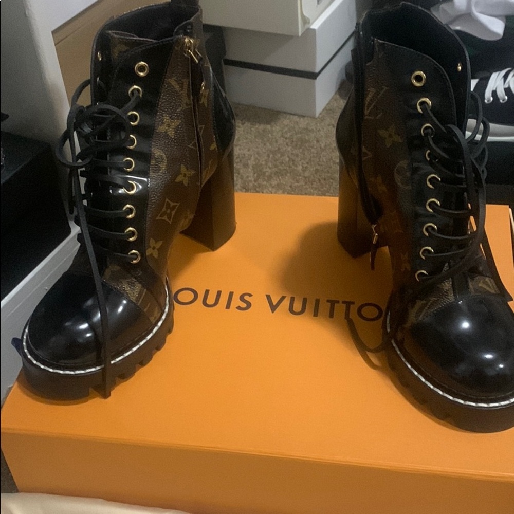 Authentic Louis Vuitton Boots